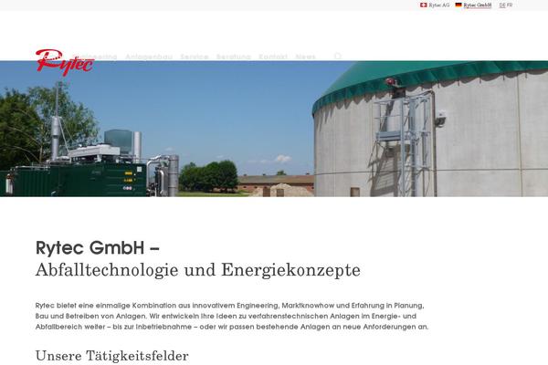 Site using Salient-core plugin