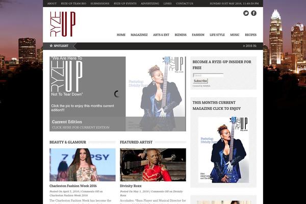 Backstreet theme site design template sample