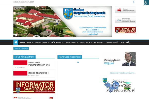 Site using Breaking News Ticker plugin