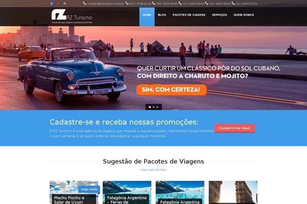 Tourpackage-v2-04 theme site design template sample