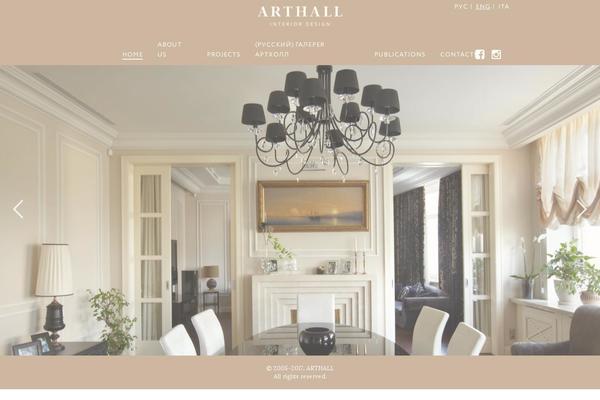 Ah theme site design template sample