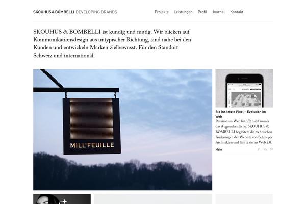 Sb theme site design template sample
