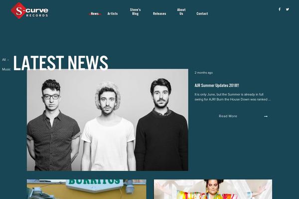 s-curverecords.com site used Razz_splash