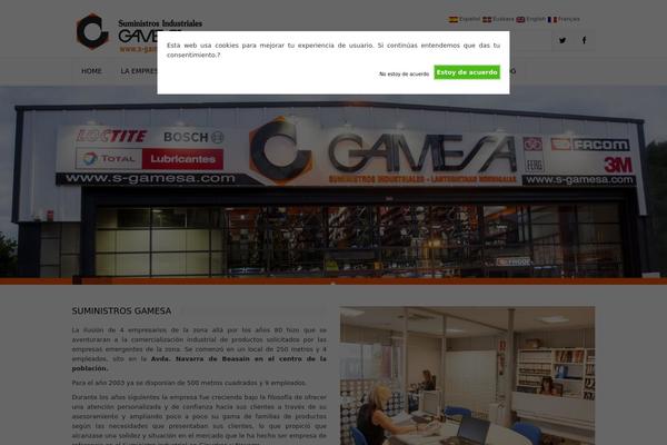 Nova theme site design template sample