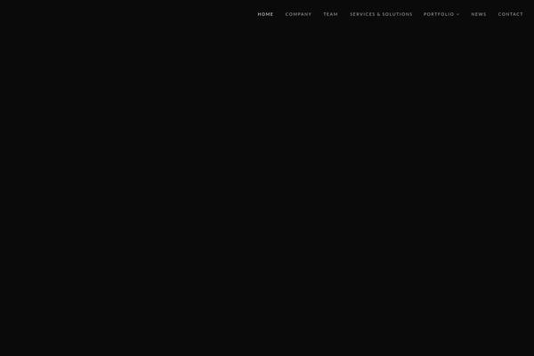 Rhythm theme site design template sample