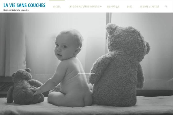Fluida theme site design template sample