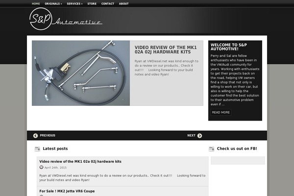 Site using UnPointZero Slider plugin
