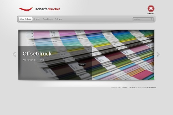 TheProfessional theme site design template sample