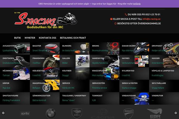 s-racing.se site used Yourstore