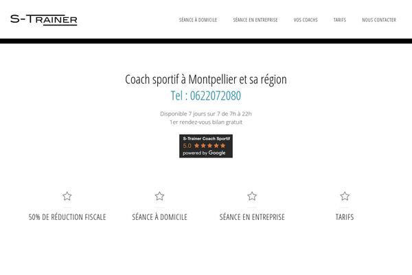 Fluida theme site design template sample