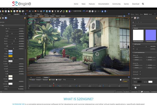 Nano2 theme site design template sample