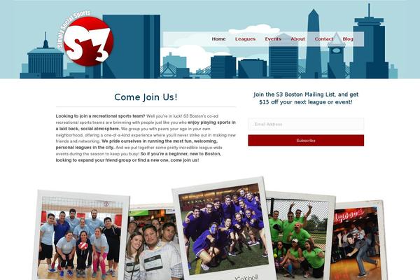 Site using Social Media Tabs plugin