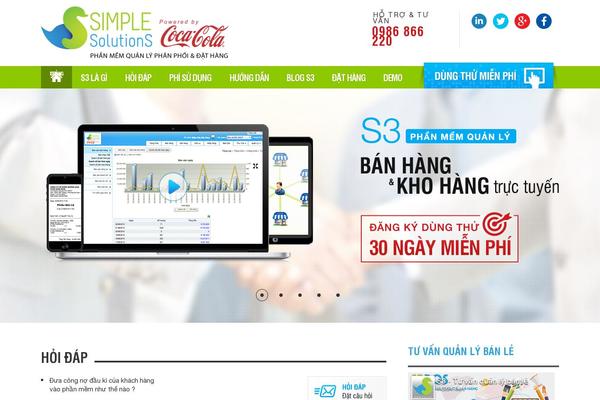 Site using Simple-social-buttons plugin