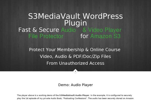 Site using Cool-cast-player plugin