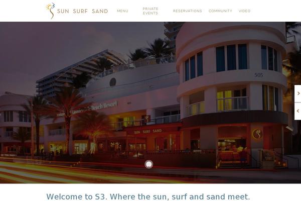 Savory theme site design template sample