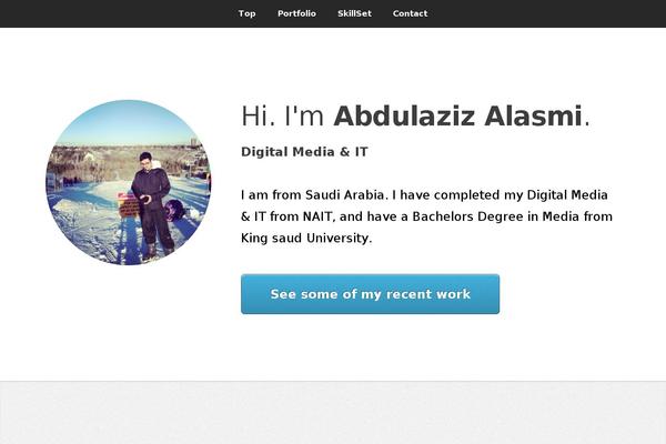 Snaps theme site design template sample