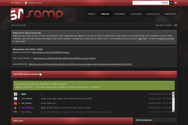Catalyst theme site design template sample