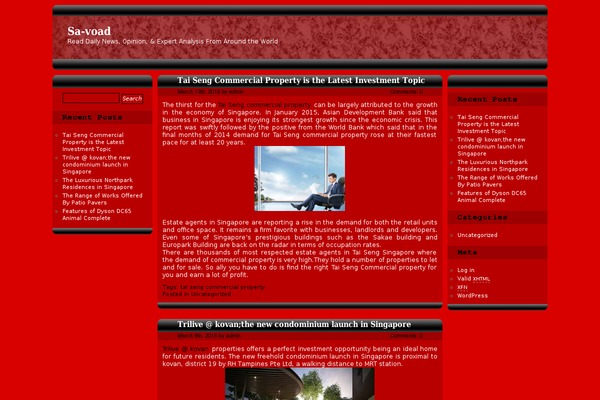 Kinyonga theme site design template sample