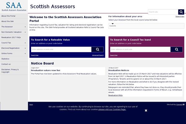 saa.gov.uk site used Saa-cis