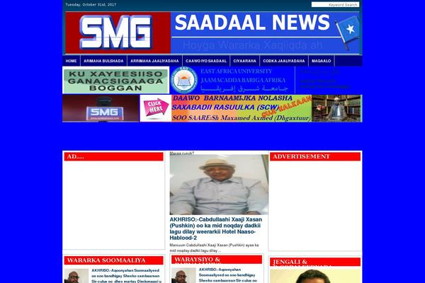 Site using Td-newsletter plugin