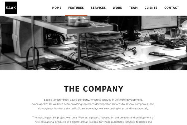Agile theme site design template sample