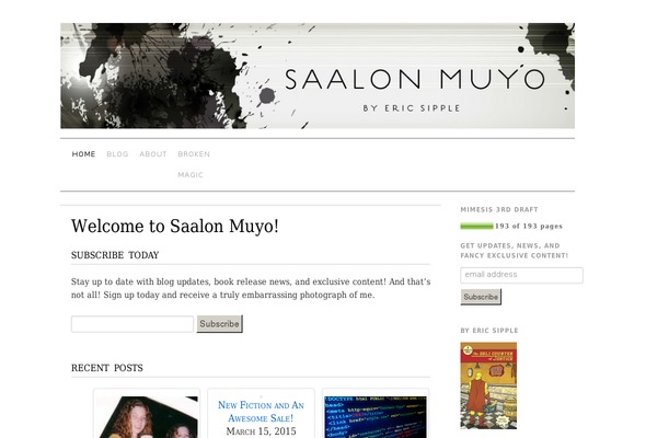 Brunelleschi theme site design template sample