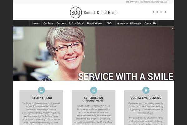 Sdg theme site design template sample