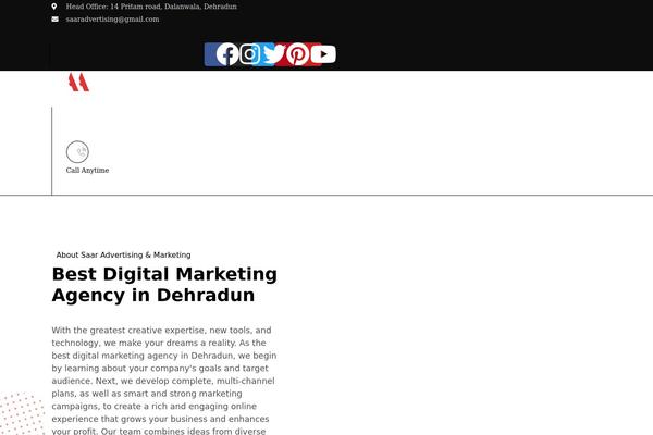 Site using myStickyElements plugin
