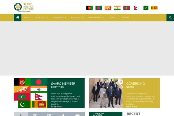 Cacoon theme site design template sample
