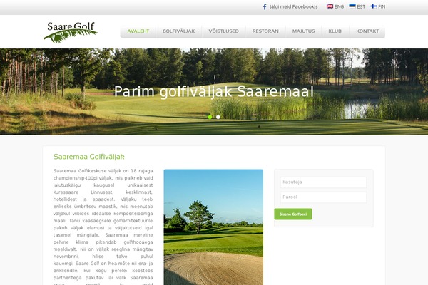 Breeze theme site design template sample