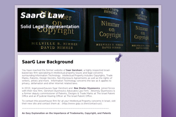 Purple Modena theme site design template sample