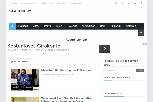 Site using Display posts in grid layout without coding - Content Views plugin