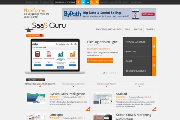 saas-guru.com site used Saas Ii