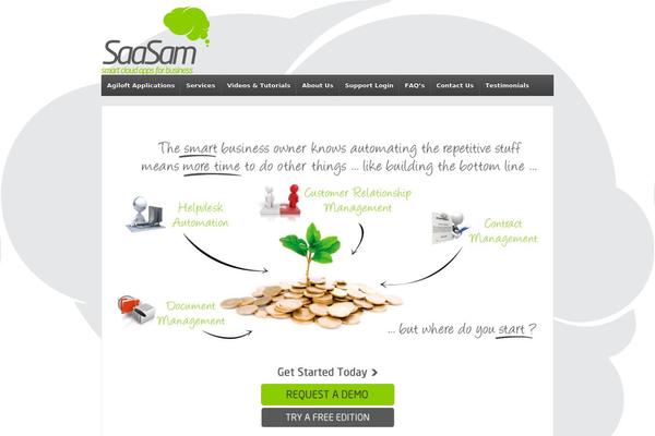 Responsive theme site design template sample