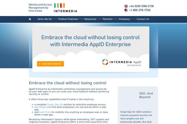 Site using Cookie Control plugin