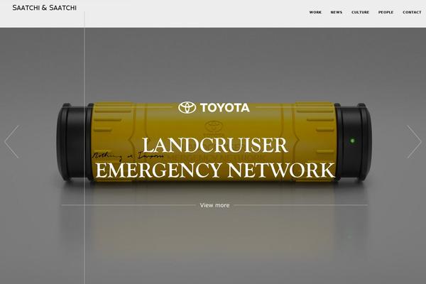 Supernova theme site design template sample