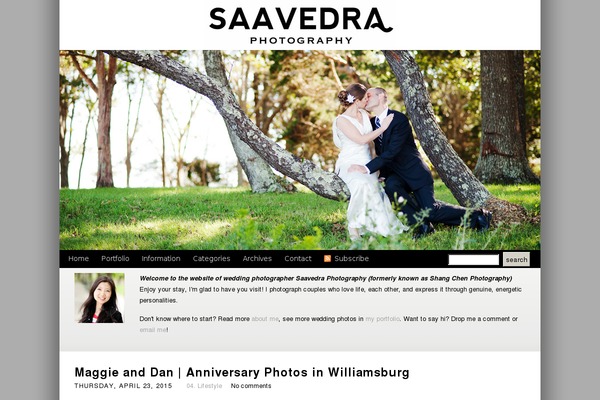 ProPhoto 3 theme site design template sample