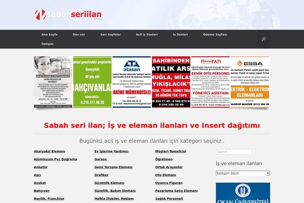 Frontier theme site design template sample