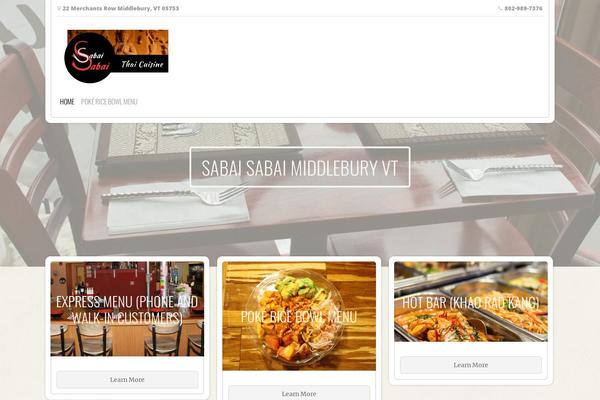 Site using Organic-customizer-widgets plugin