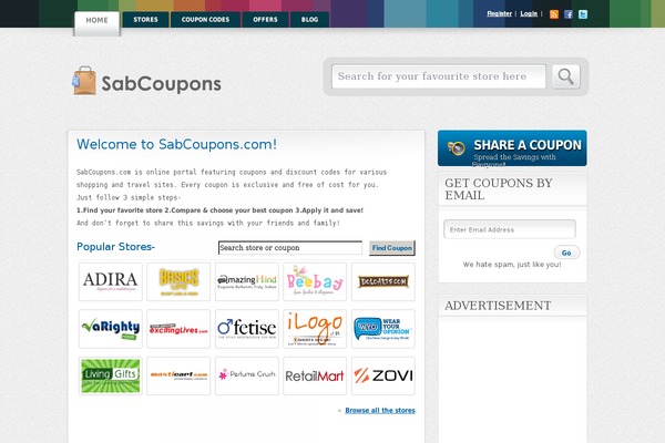 Clipper theme site design template sample