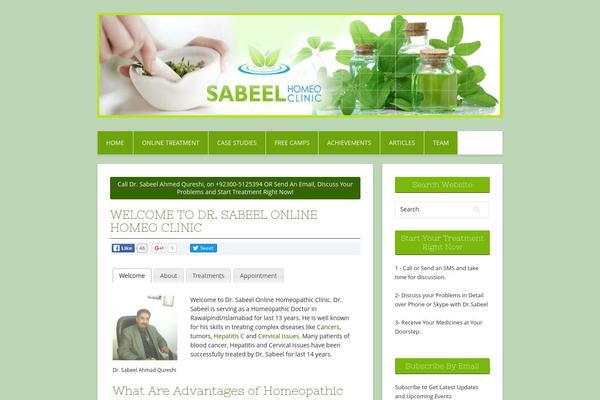 BeTheme Child theme site design template sample