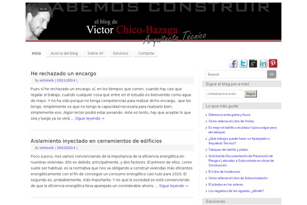 Site using Google Plus plugin
