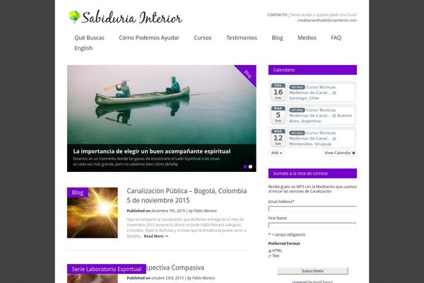 Gonzo theme site design template sample