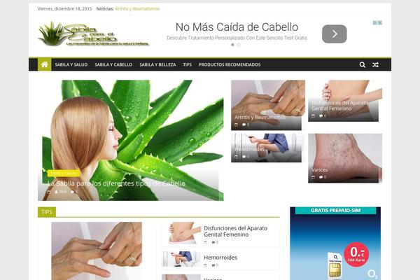 ColorMag theme site design template sample