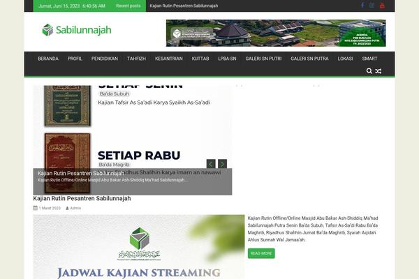 Supermagpro theme site design template sample