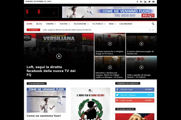 Rams theme site design template sample