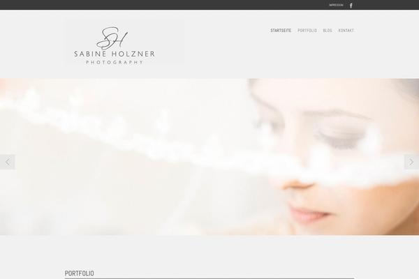 Storyteller theme site design template sample