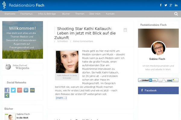Site using Blue Wrench Video Widget plugin