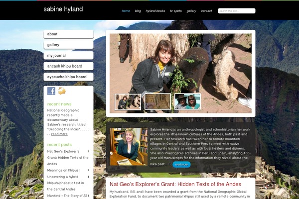 sabinehyland.com site used Amantina