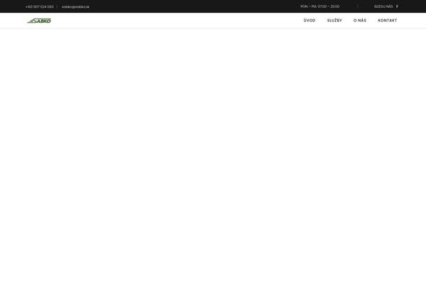Maison theme site design template sample